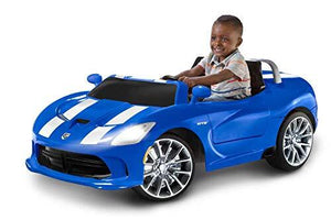 12 Volt Battery Charger with Large Blue Plug for 12V Kids Trax Ride-On Vehicle Trend Times 6