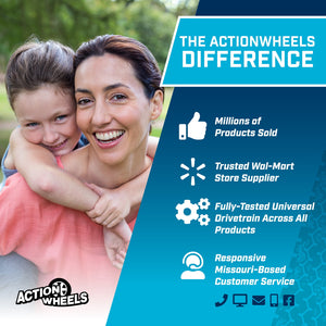Volt Blue Phantom Battery-Powered ATV Ride-On for Boys and Girls Trend Times 10