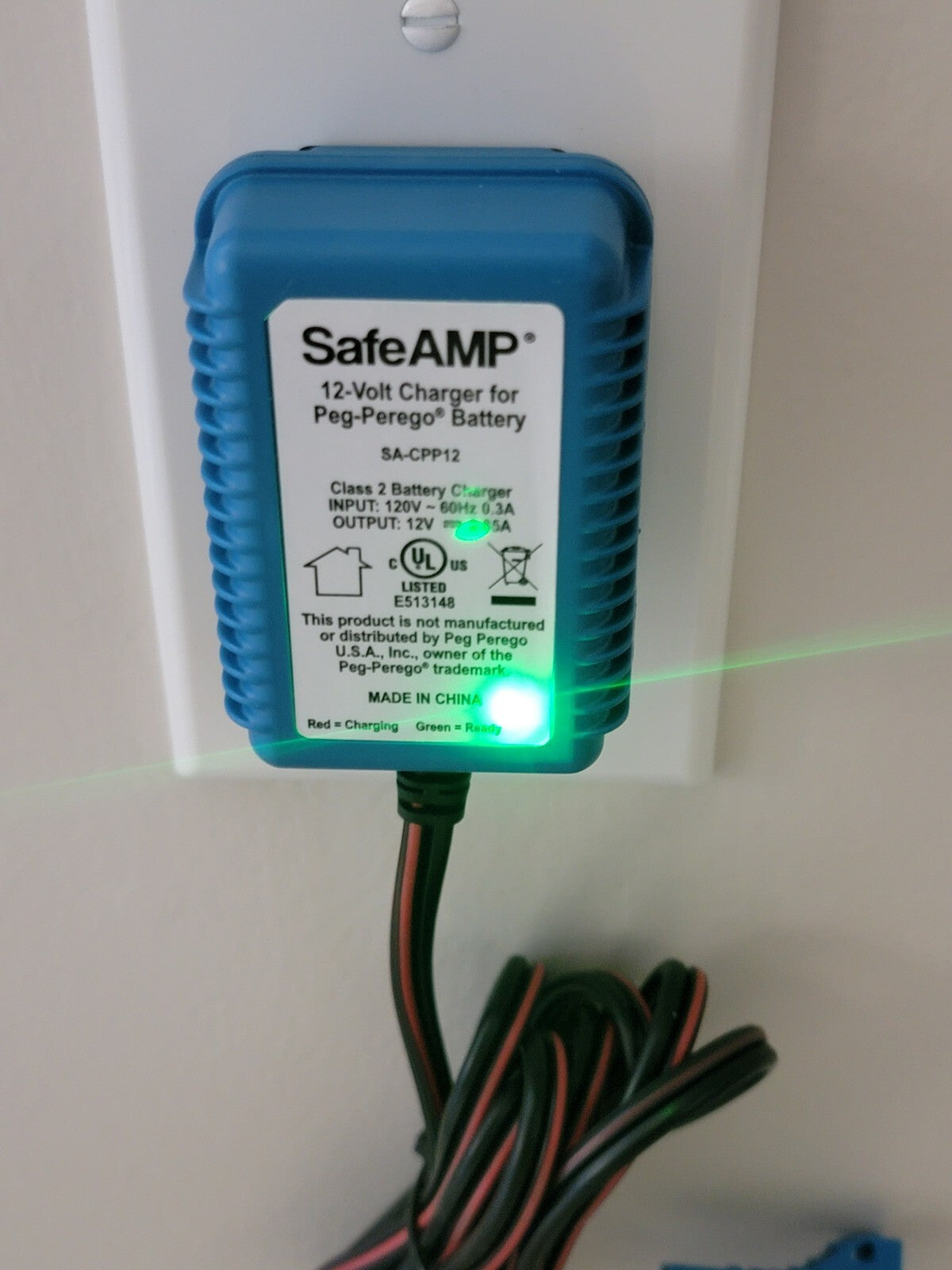 12V 1A Safe Battery Charger for Peg Perego SA-CPP-12 Trend Times 5