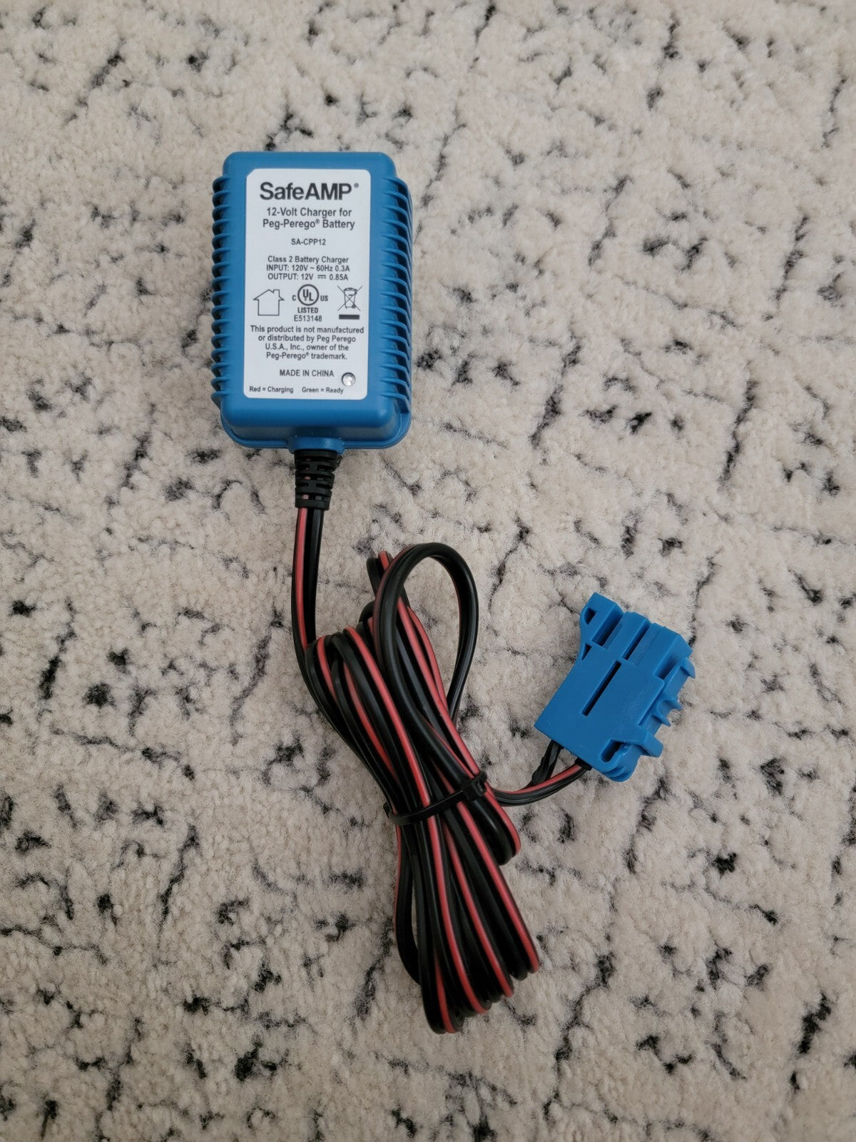 12V 1A Safe Battery Charger for Peg Perego SA-CPP-12 Trend Times Variant 0