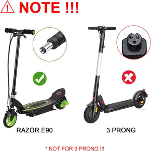 12 Volt Charger for Kids Electric Ride-On Cars Compatible with Razor Wrangler SUV Trax Dynacraft Trend Times 2