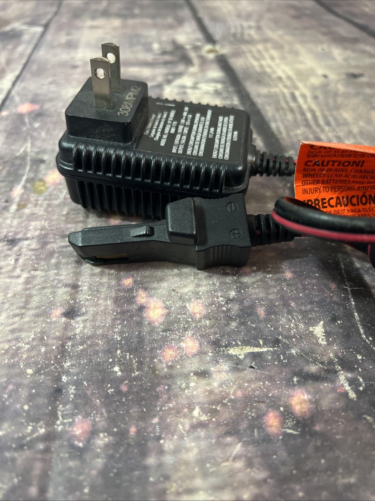 12-Volt Charger for Power Wheels Toy Vehicles Model 00801-1778 Trend Times 3