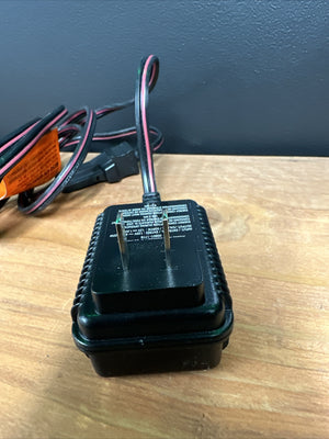 12-Volt Charger for Power Wheels with Gray Battery and Orange Top Trend Times 3