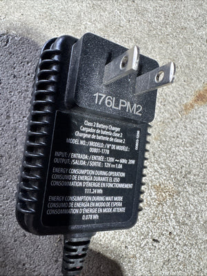 12-Volt Charger for Power Wheels Gray Battery with Orange Top Trend Times 3