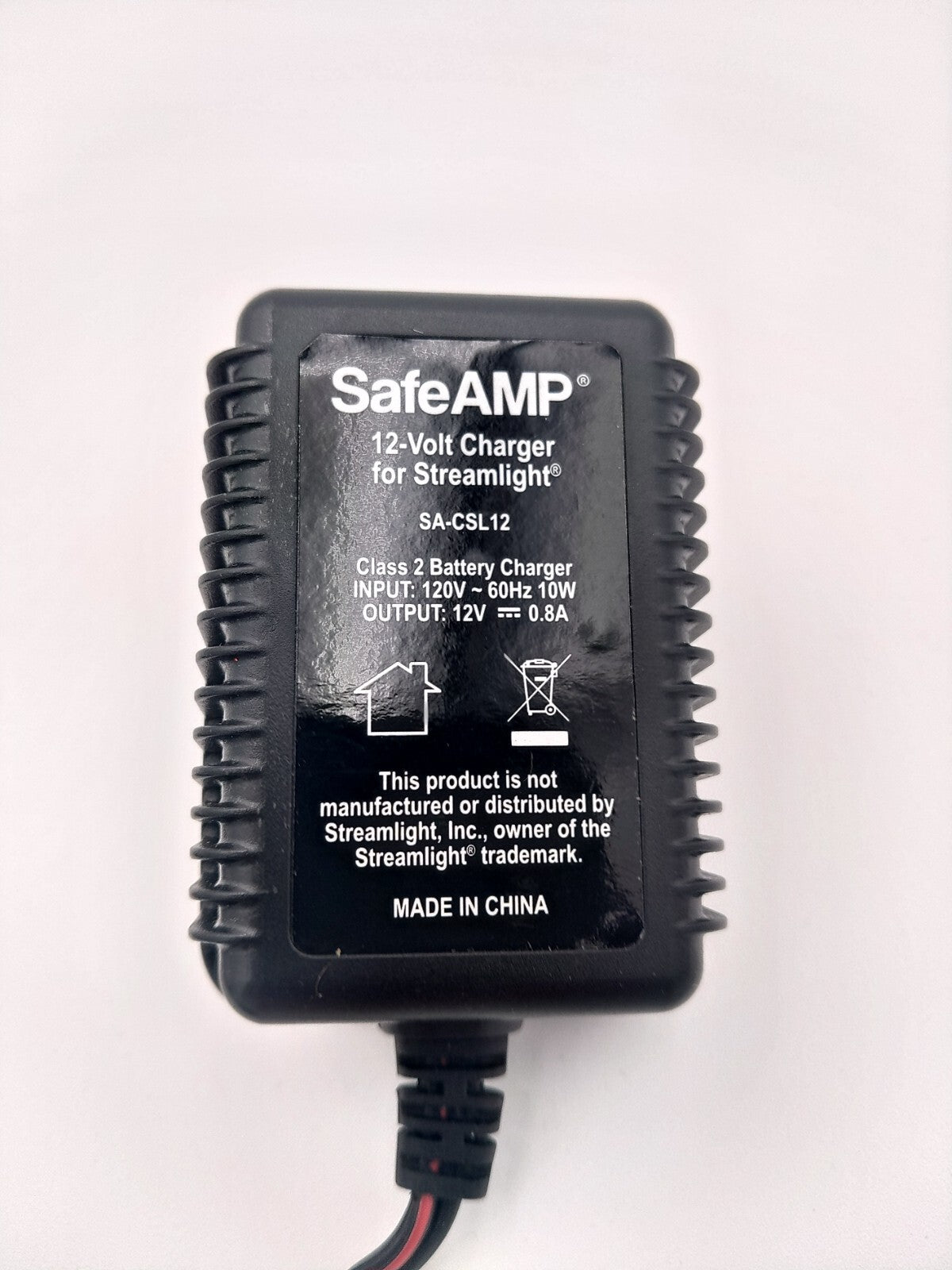12-Volt Charger for Rechargeable Streamlight Flashlights Model 15-1318-23 Trend Times 0