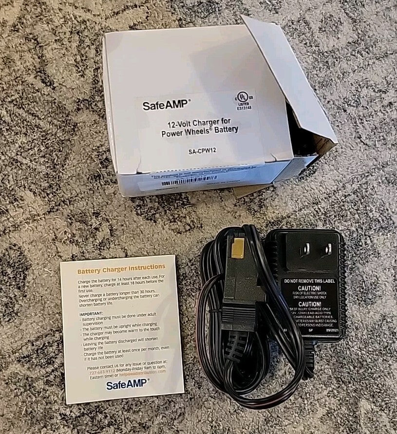 12-Volt Power Wheels Charger Safe Amp Model SA CPW12 Trend Times 0