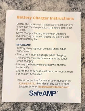 12-Volt Power Wheels Charger Safe Amp Model SA CPW12 Trend Times 4