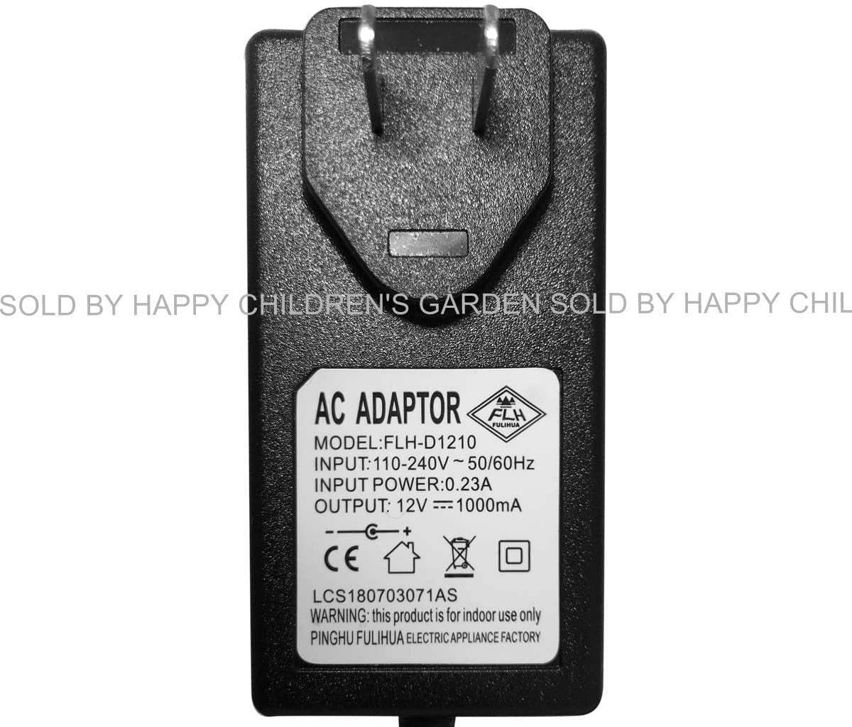 12-Volt Electric Battery Charger with Round Plug for Ride-On Toys Trend Times 3