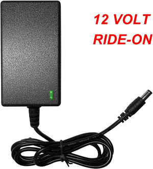 12-Volt Electric Battery Charger with Round Plug for Ride-On Toys Trend Times Variant 0