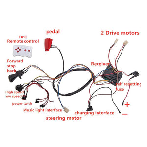 12 Volt Children's Electric Car DIY Wiring and Switch Modification Kit with 2.4G Bluetooth Trend Times 1
