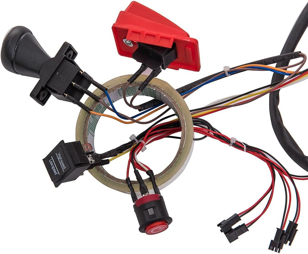 12 Volt Children's Electric Car DIY Modification Kit with Wires, Switch, and 2.4G Bluetooth Control Trend Times 4