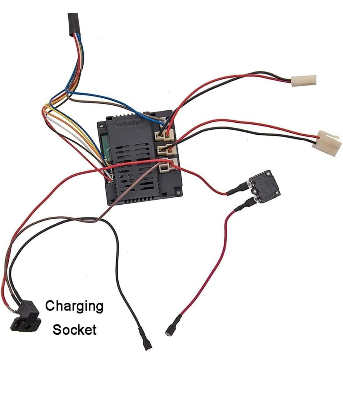 12 Volt DIY Modified Wire and Switch Kit with 2.4G Bluetooth No Remote Control Trend Times 2