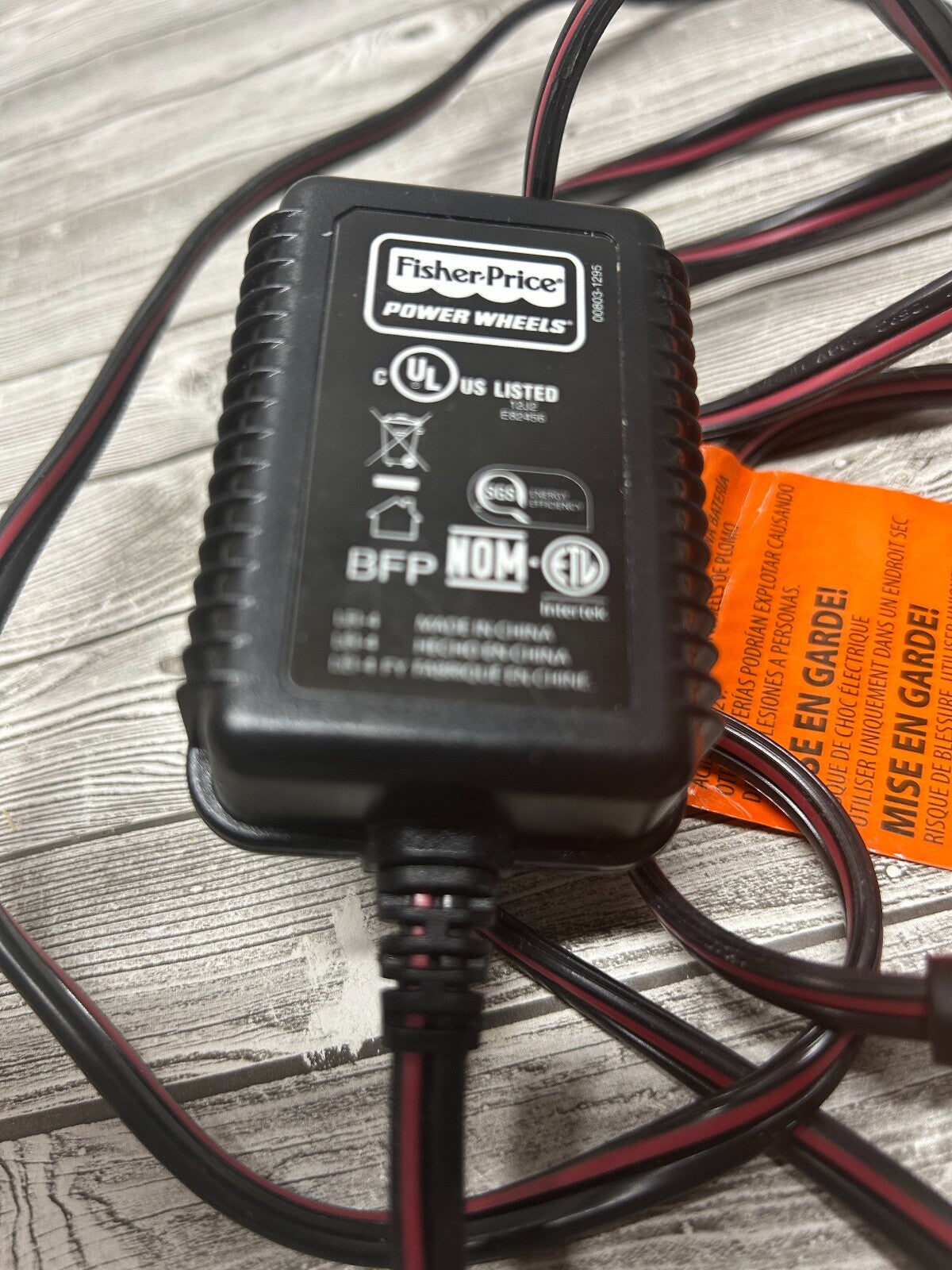 12-Volt Battery Charger with Power Wheels Compatibility Trend Times 1