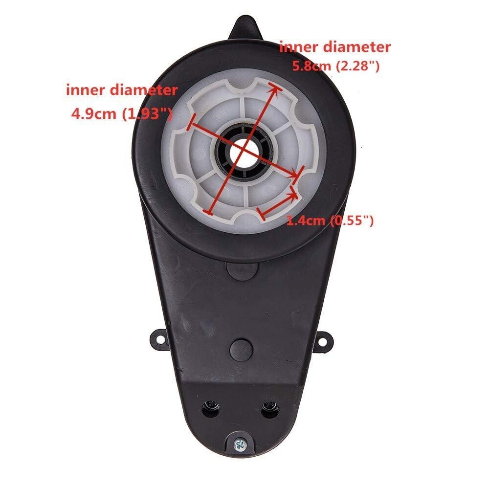 12 Volt High Torque Gearbox Motor for Kids Electric Toys and Car Modifications Trend Times 3