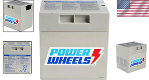12-Volt Lead Acid Rechargeable Battery for Kids' Power Wheels and Toy Cars Trend Times 1