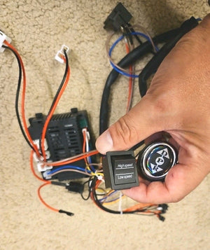 12 Volt High Power DIY Modified Electric Wheel with Wires for Children's Car Trend Times 1