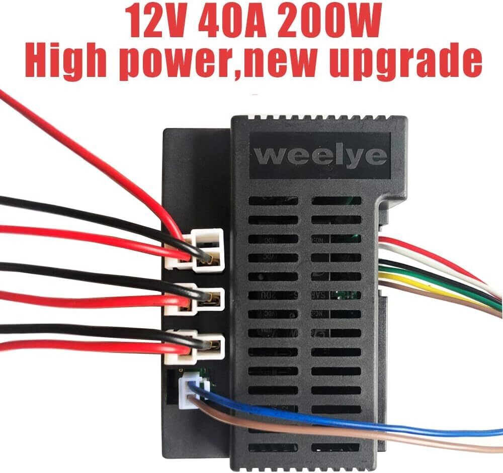 12 Volt High-Power DIY Electric Wheel with Modified Wires for Children Trend Times 1