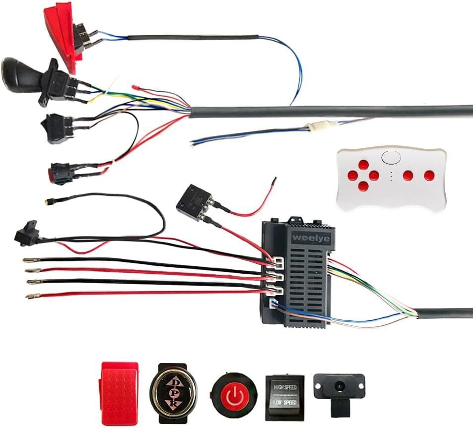 12 Volt High-Power DIY Electric Wheel with Modified Wires for Children Trend Times 3