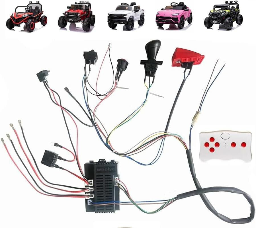 12 Volt High-Power DIY Electric Wheel with Modified Wires for Children Trend Times Variant 0