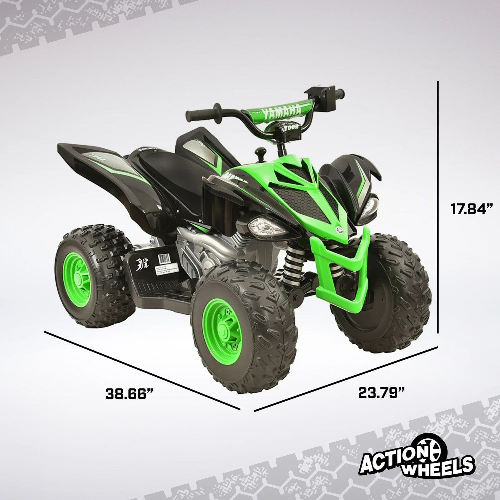 12 Volt Raptor Battery Powered Ride-On with Custom Graphic Design for Boys and Girls Trend Times 1