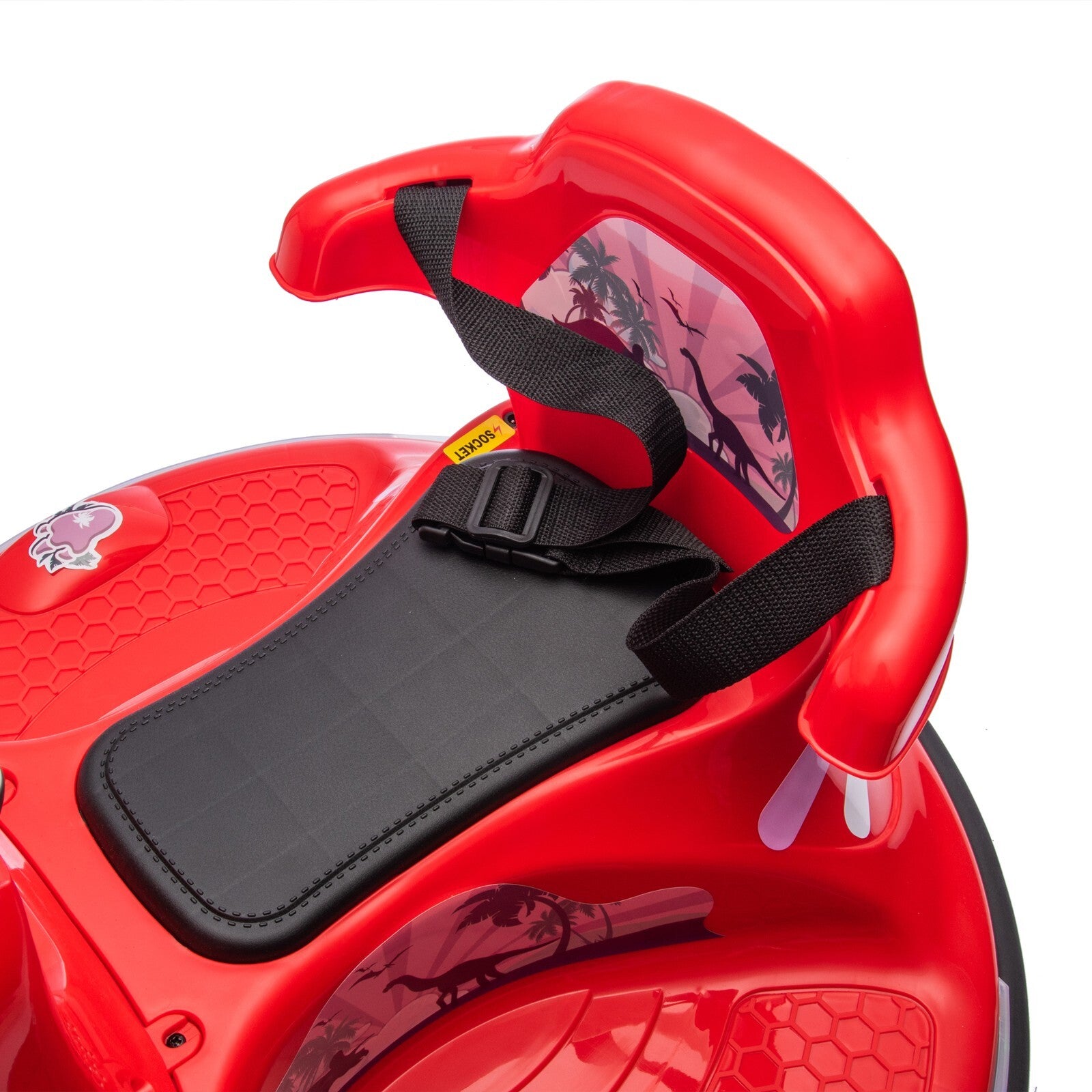 12-Volt Red Electric Ride-On Bumper Car for Children Trend Times 11