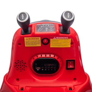 12-Volt Red Electric Ride-On Bumper Car for Children Trend Times 7