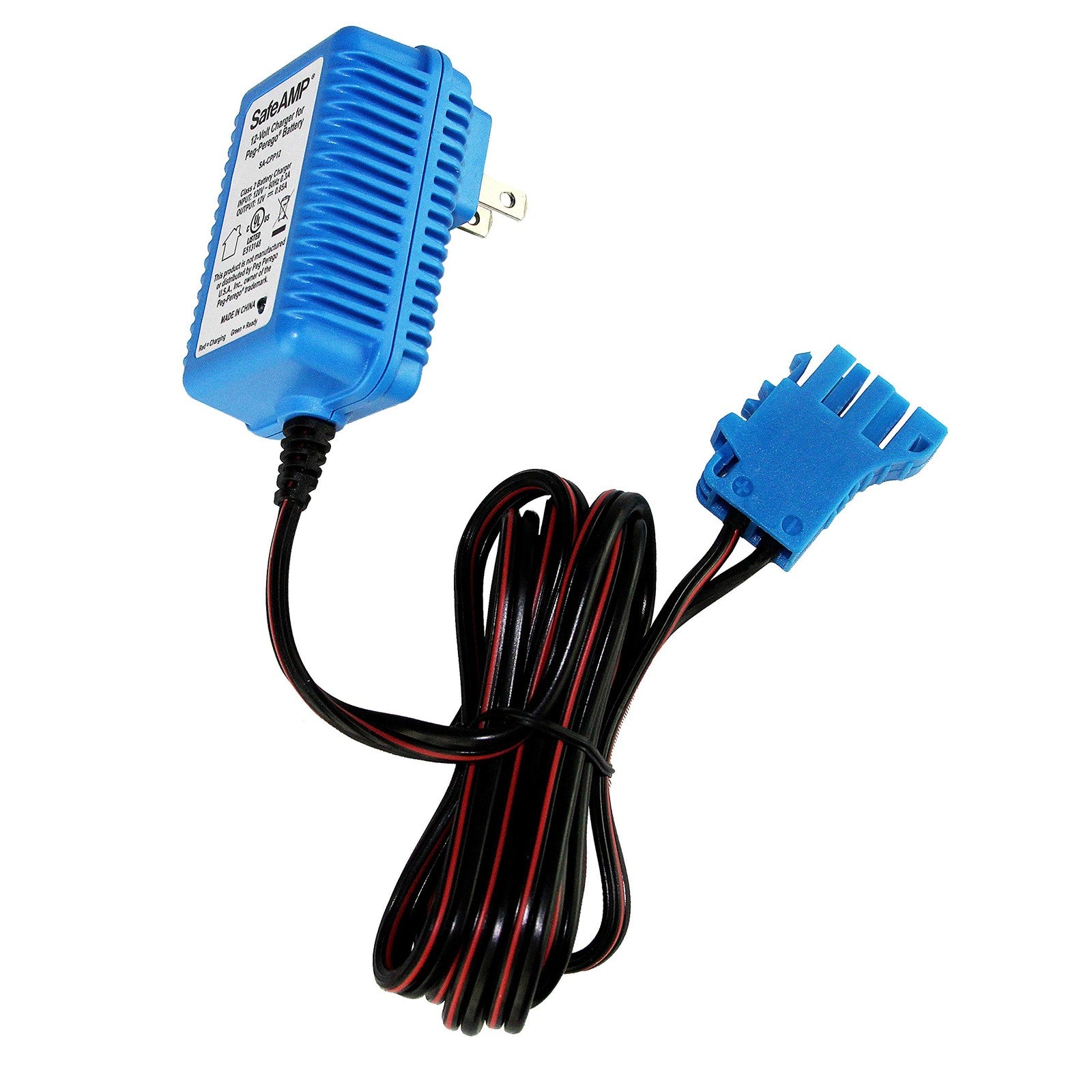 12 Volt UL Listed Battery Charger Compatible with Peg Perego 12V Battery Trend Times 0