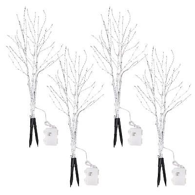 12Pcs 33" LED Birch Branch Tree Fairy Light Twig Timer Home Christmas Decoration - Trend Times Toy Stores