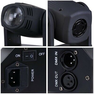 12W LED RGBW Moving Head Beam Light 4in1 DMX512 Show Disco Stage Party Lighting - Trend Times Toy Stores