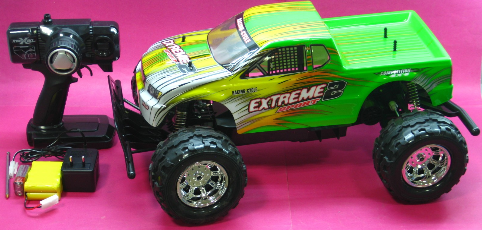 12 Volt RC (Remote Control) Chevy Style Monster Truck - Trend Times Toy Stores