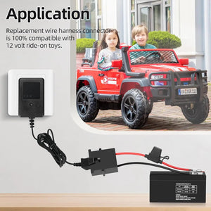 12AWG 40A Battery Wire Harness Connector for 12V Ride-On Toys Trend Times 5
