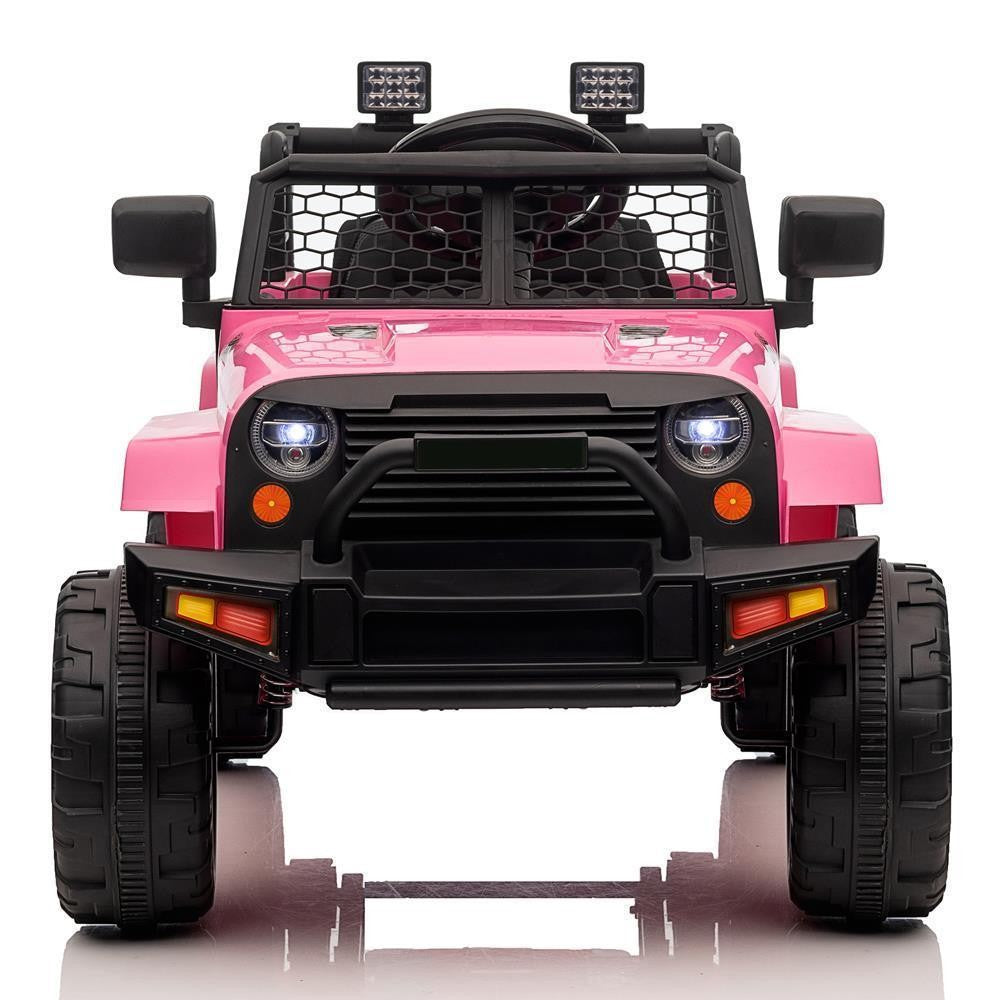 12V 1-Seater Kids Electric Ride-On Car with 4 Wheels and Remote Control Trend Times 3