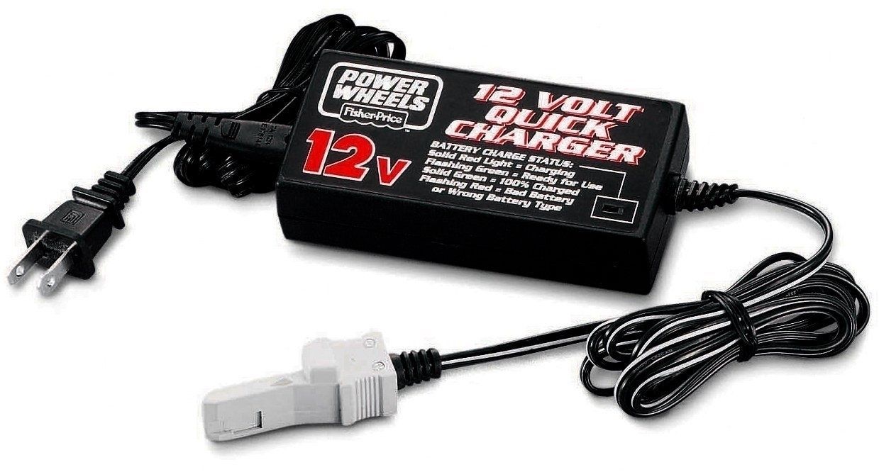12V Battery Charger Power Adapter Plug for Wheels Power Supply Brick Trend Times 2