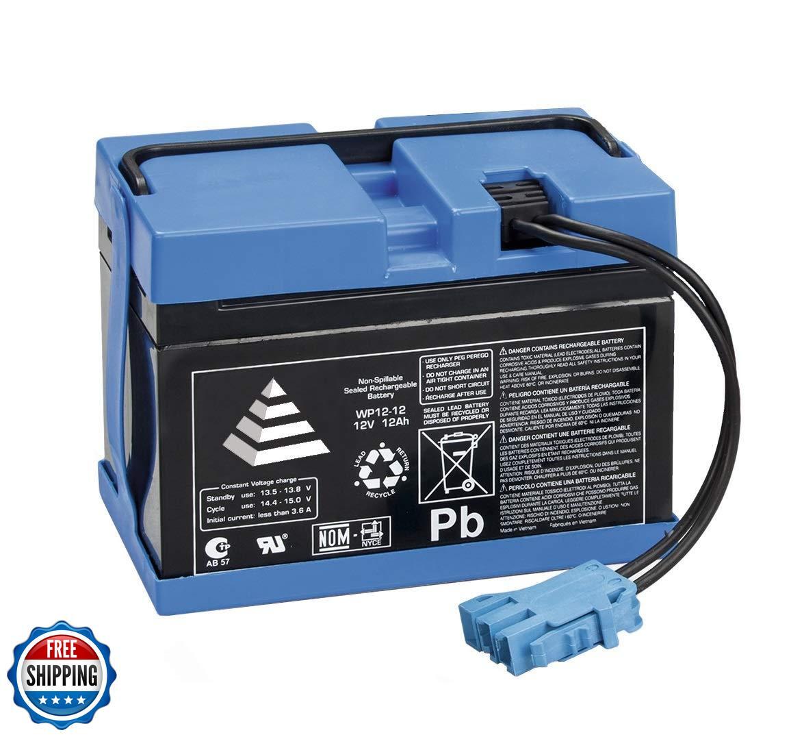 12V 12AH Replacement Battery for Peg Perego John Deere Gator XUV and Taur Models Trend Times 0