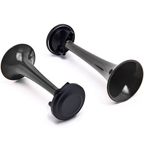 12V 135dB Dual Trumpet Air Horn with Compressor Super Loud Powerful Trend Times 4