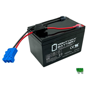 12V 15Ah High Capacity Replacement Battery with Wire for Peg Perego Ride-On Toy Trend Times 0