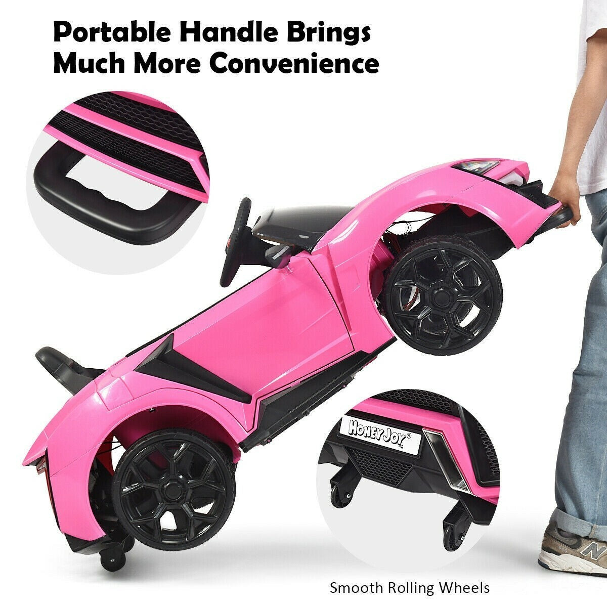 12V 2.4G RC Electric Vehicle with Lights Trend Times 8