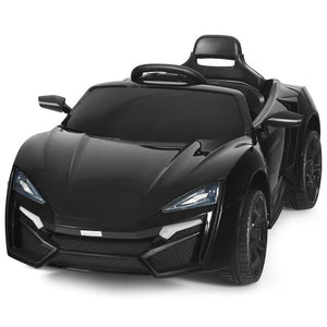 12V 2.4G RC Electric Vehicle with Lights in Black Trend Times Variant 0