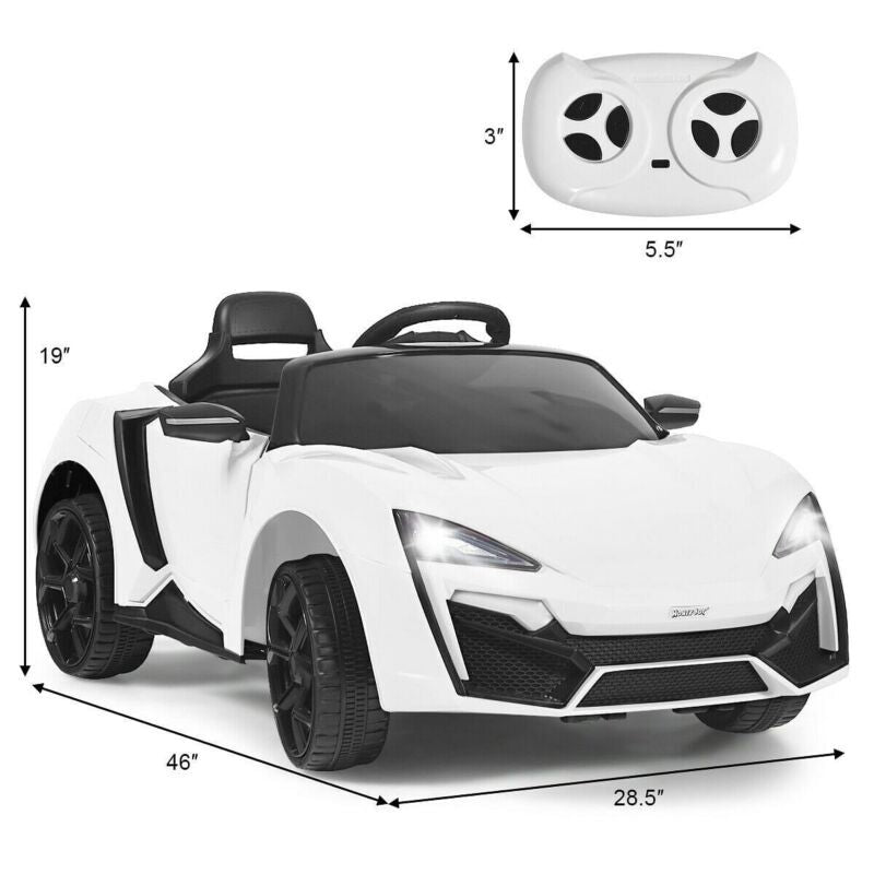 12V 2.4G RC Electric Vehicle with Lights and Music Trend Times 3