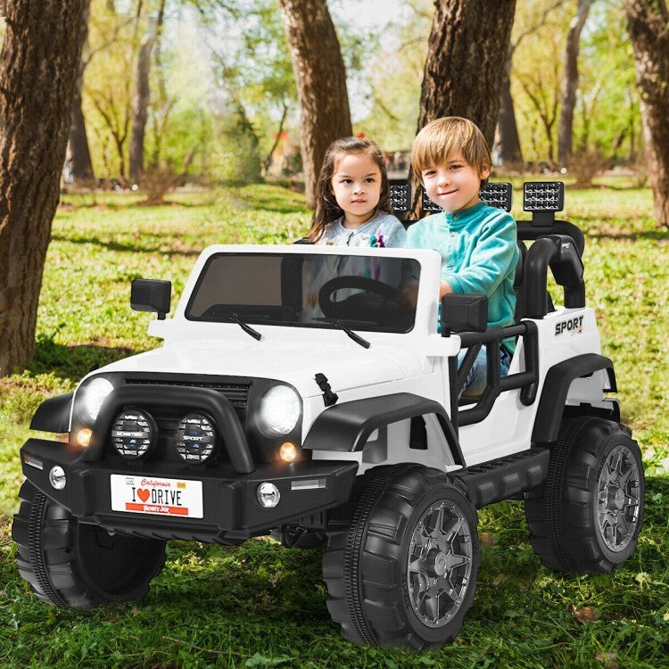 12V 2-Seater Electric Kids Truck Ride-On Battery Powered with Remote Control Trend Times 0