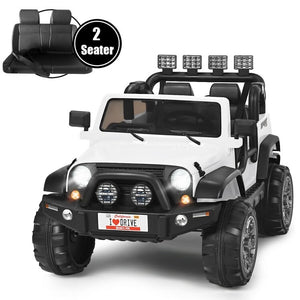 12V 2-Seater Electric Kids Truck Ride-On Battery Powered with Remote Control Trend Times 3