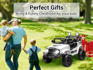12V 2-Seater Electric Ride-On Jeep Truck for Kids with Remote Control Trend Times 11