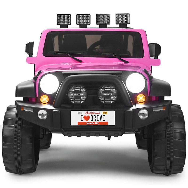 12V 2-Seater Ride-On Car Truck with Remote Control and Storage Compartment Trend Times 9