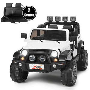 12V 2-Seater Ride-On Truck with Remote Control, Storage Compartment, and Music Trend Times 2