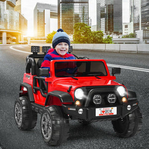 12V 2-Seater Ride-On Truck with Remote Control, Storage Compartment, and Music Trend Times 7