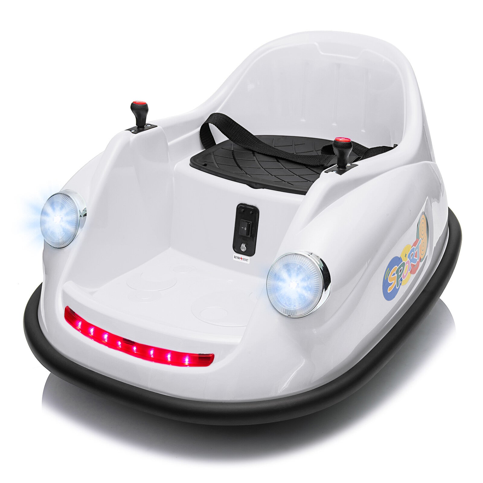 12V Electric Ride-On Bumper Car for Kids with 2 Speeds and 360° Rotation Trend Times 1