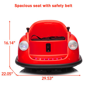 12V Electric Ride-On Bumper Car for Kids with 2 Speeds and 360° Rotation Trend Times 18