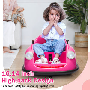 12V Electric Ride-On Bumper Car for Kids with 2 Speeds and 360° Rotation Trend Times 20