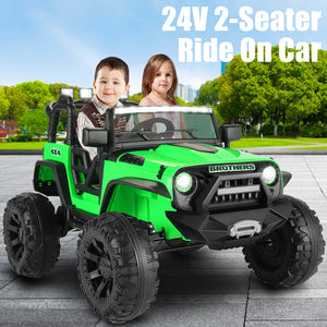 12V/24V Battery-Powered Kids Ride-On Electric Car with Parent Remote Control Trend Times 1
