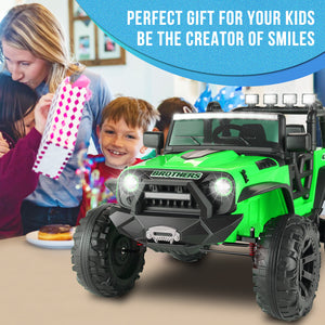 12V/24V Battery-Powered Kids Ride-On Electric Car with Parent Remote Control Trend Times 2